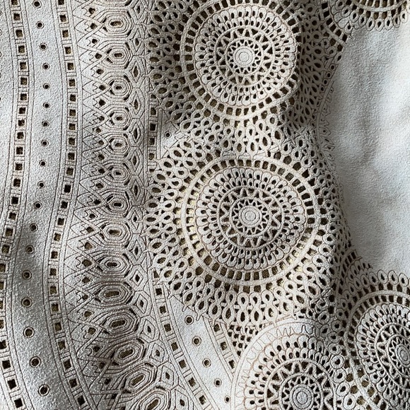 CESARE PACIOTTI ๐ฏ authentic RARE suede leather bag! Paid 4500$ luxury designer. - Picture 5 of 8